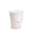 BALDE PLASTICO BLANCO X 20 LT CON TAPA