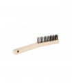 CEPILLO DE METAL C/MANGO DE MADERA 4X14 MOLA CLEANING BRUSH THERM OWELD