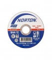 DISCO CORTE DE METAL INOX 4 1/2 X 3/64 X 7/8 NORTON