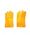 GUANTES DE CUERO AMARILLO PALMA REFORZADA