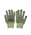 GUANTES DE HILO CON PUNTOS DE PVC  TALLA: 9/L - CLUTE