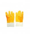 GUANTES DE CUERO FLEXIBLE C REFUERZO INTERIOR 10.5" NACIONAL AMARILLO