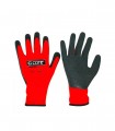 GUANTES SUPER FLEX PU ROJO TALLA: L CLUTE