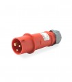 ENCHUFE AEREO 16A - 9H 380-415V IP44 ROJO MENNEKES