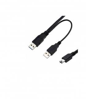 CABLE DE DATOS USB  - V3 DOBLE PUERTO