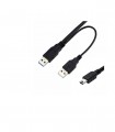 CABLE DE DATOS USB  - V3 DOBLE PUERTO